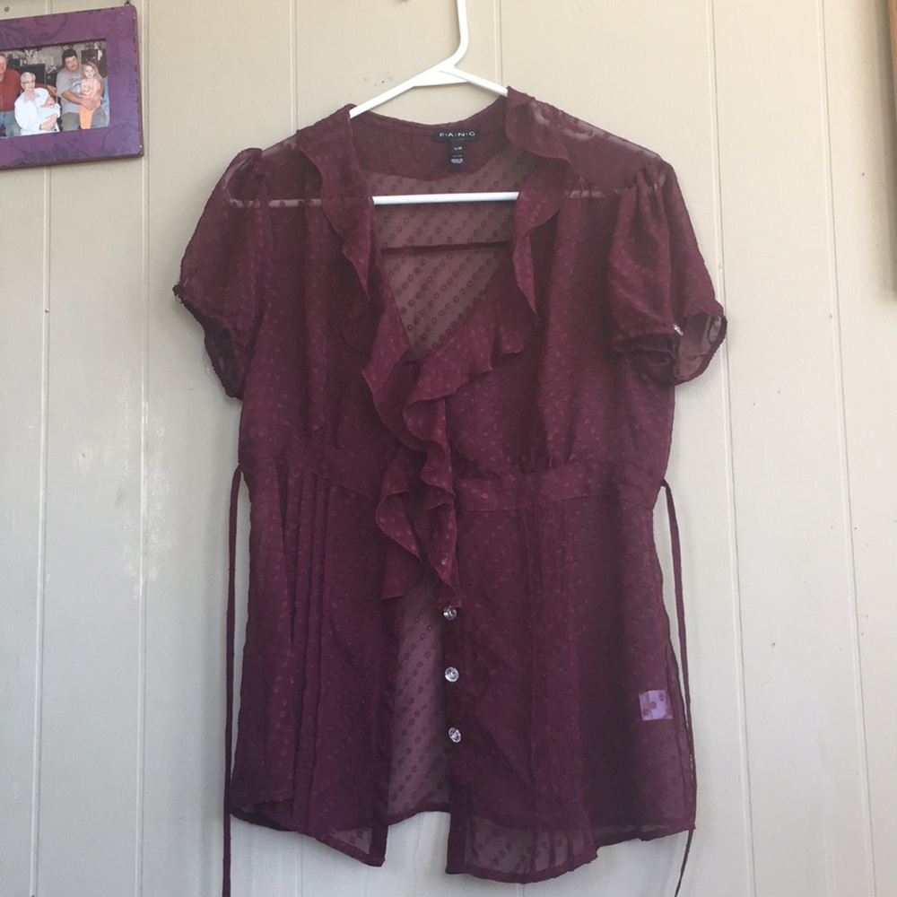Polka dot shirt